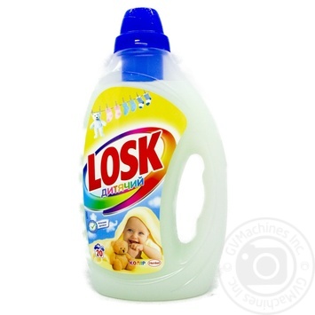 Гель Losk Color Детский концентрированный для всех типов стирки 1л купить, цены на МегаМаркет - фото 3