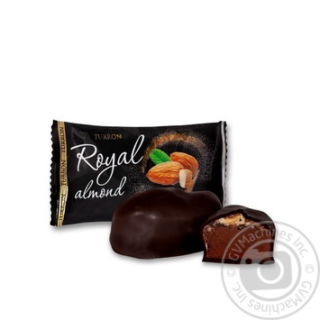 Конфеты Turron Royal Almond с миндалем в шоколадной глазури - купить, цены на - фото 3