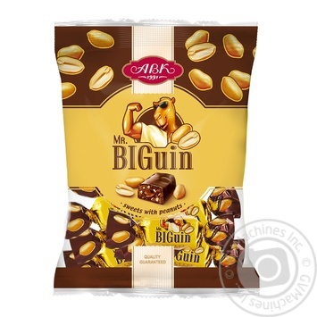 Конфеты АВК Mr.BIGuin с арахисом 200г купить, цены на МегаМаркет - фото 4