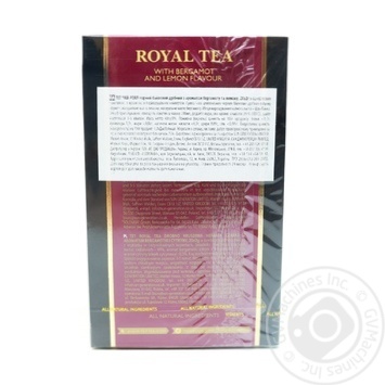 Чай ТЕТ Royal з маслом лимону та бергамоту 20х2г х12 купити, ціни на МегаМаркет - фото 2
