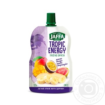 Смузи Jaffa Tropic Energy Манго-Банан-Гуава-Маракуйя 120г купить, цены на МегаМаркет - фото 3