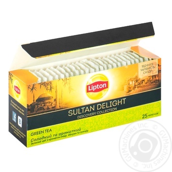 Чай Lipton Sultan Delight мед.25п. - купить, цены на NOVUS - фото 4