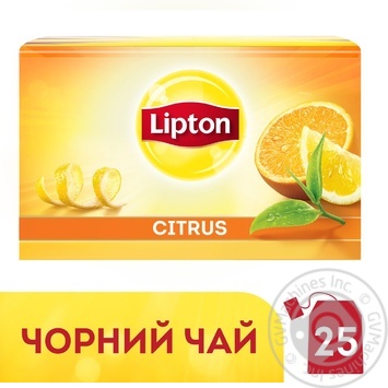 Lipton Citrus orange-grapefruit green tea 25pcs*2g - buy, prices for MegaMarket - photo 4