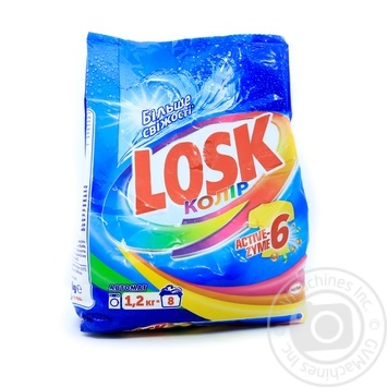 Порошок Losk 1,2 кг автомат Колор купити, ціни на МегаМаркет - фото 1