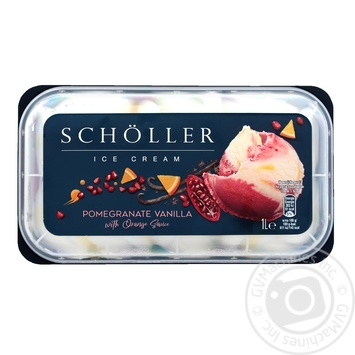 Морозиво Scholler з Гранатовим сорбетом та Апельсиновим х6 купить, цены на МегаМаркет - фото 1