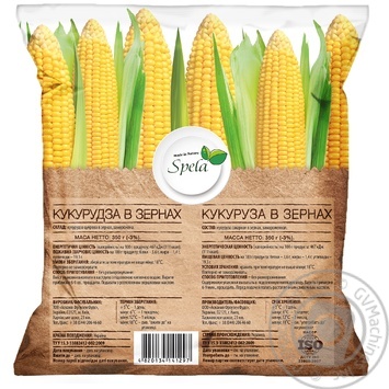 Spela Frozen Corn 350g - buy, prices for ULTRAMARKET - photo 2