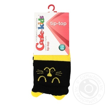 Conte-kids Tip-Top Black And Yellow Children's Tights 116-122s - buy, prices for COSMOS - photo 1