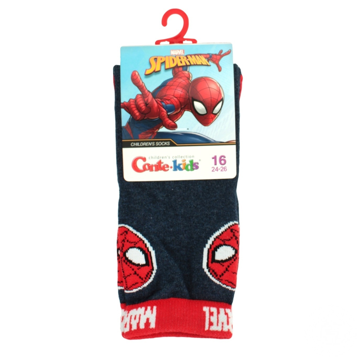 

Носки детские Conte Kids Marvel 412 темно-синий размер 16