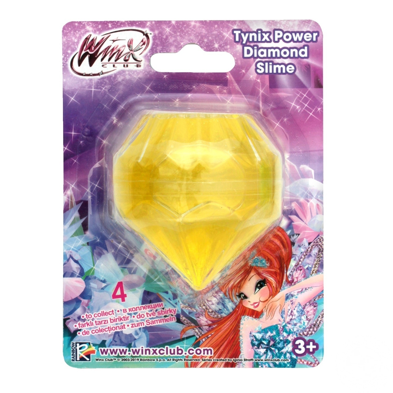 

Игрушка Winx Tynix Жвачка для рук Магическое сияние 75г