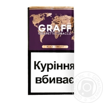 Тютюн Graff Black Currant 30г - купити, ціни на МегаМаркет - фото 1