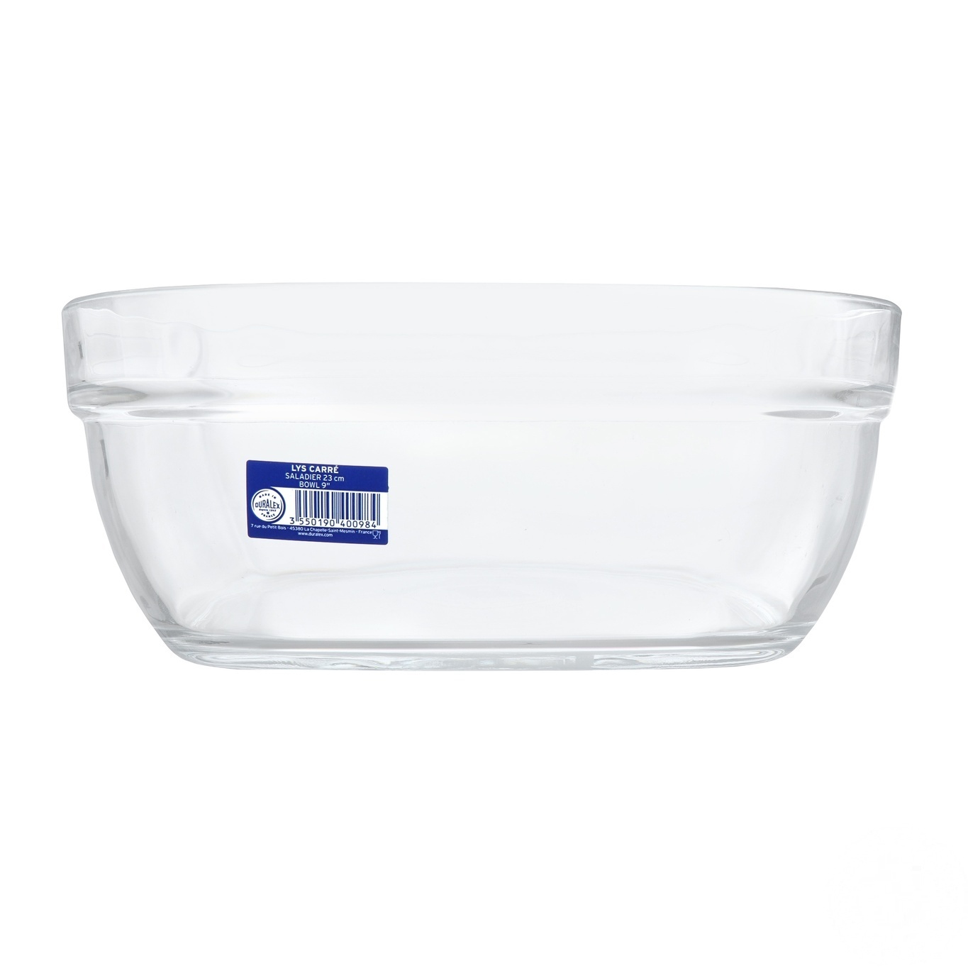 

Миска Duralex Lys Carre 3100мл 2036AF06