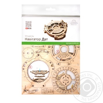 Ugears Date Navigator Mechanical 3D Puzzle - buy, prices for - photo 1