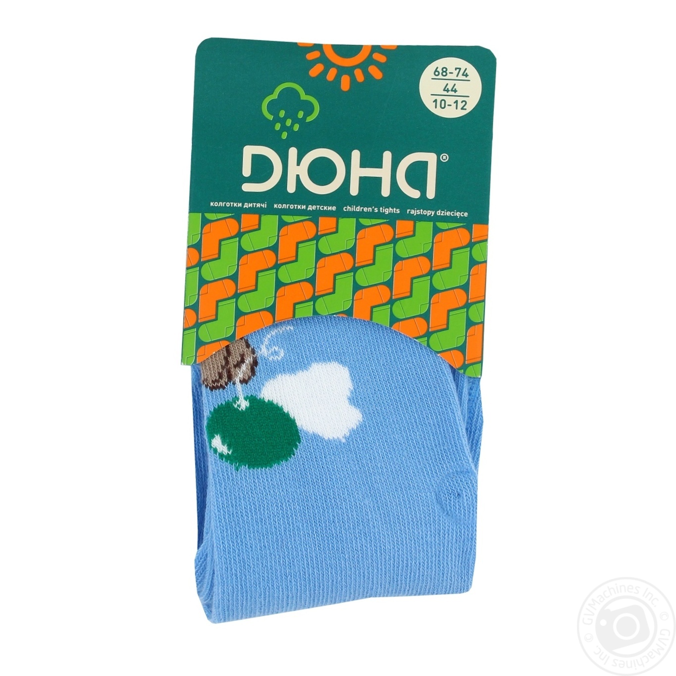 

Колготи дит. ТМ Дюна 4В-439 р.68-74,44,10-12 блакитний