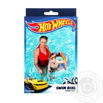 Bestway Hotwheels Inflatable Swimming Circle 56cm - buy, prices for NOVUS - photo 1