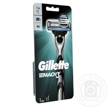 Gillette Mach3 Shaving with 1 Replaceable Cartridge Razor - buy, prices for EKO Market - photo 3