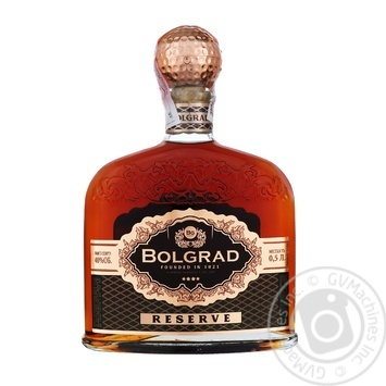 Bolgrad Reserve 4 stars Cognac  40% 0.5l - buy, prices for EKO Market - photo 1