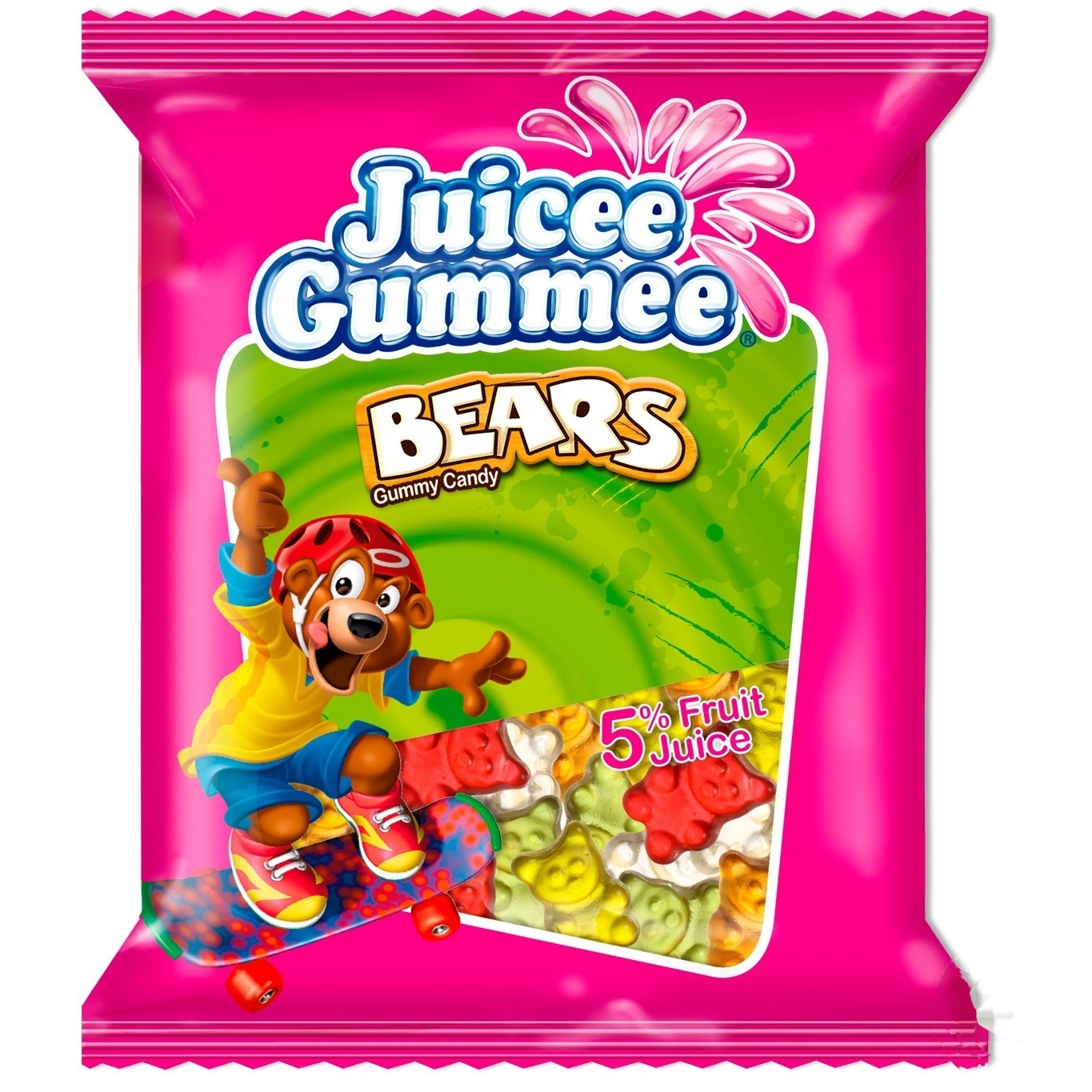 

Конфеты жевательные Juicee Gummee Медвежата 80г