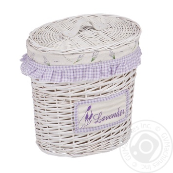 Handy Home Lavender Oval Storage Basket 32х21х36cm - buy, prices for - photo 2