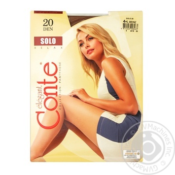 Conte Solo Bronz Tights 20 den Size 4 - buy, prices for COSMOS - photo 6