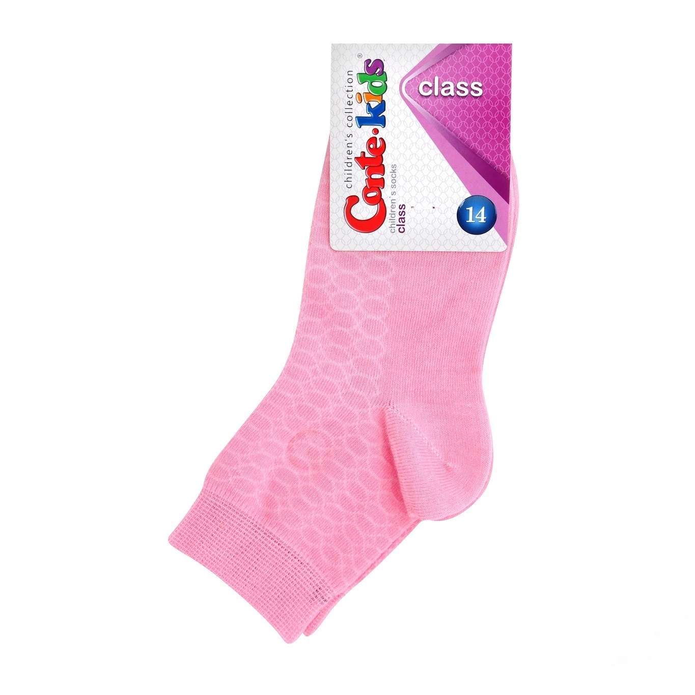 

Носки детские Conte-kids Class 147 св.розов.р14 шт