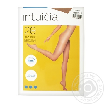 Intuicia Classic Daino Women's Tights 20den 3s - buy, prices for NOVUS - photo 1