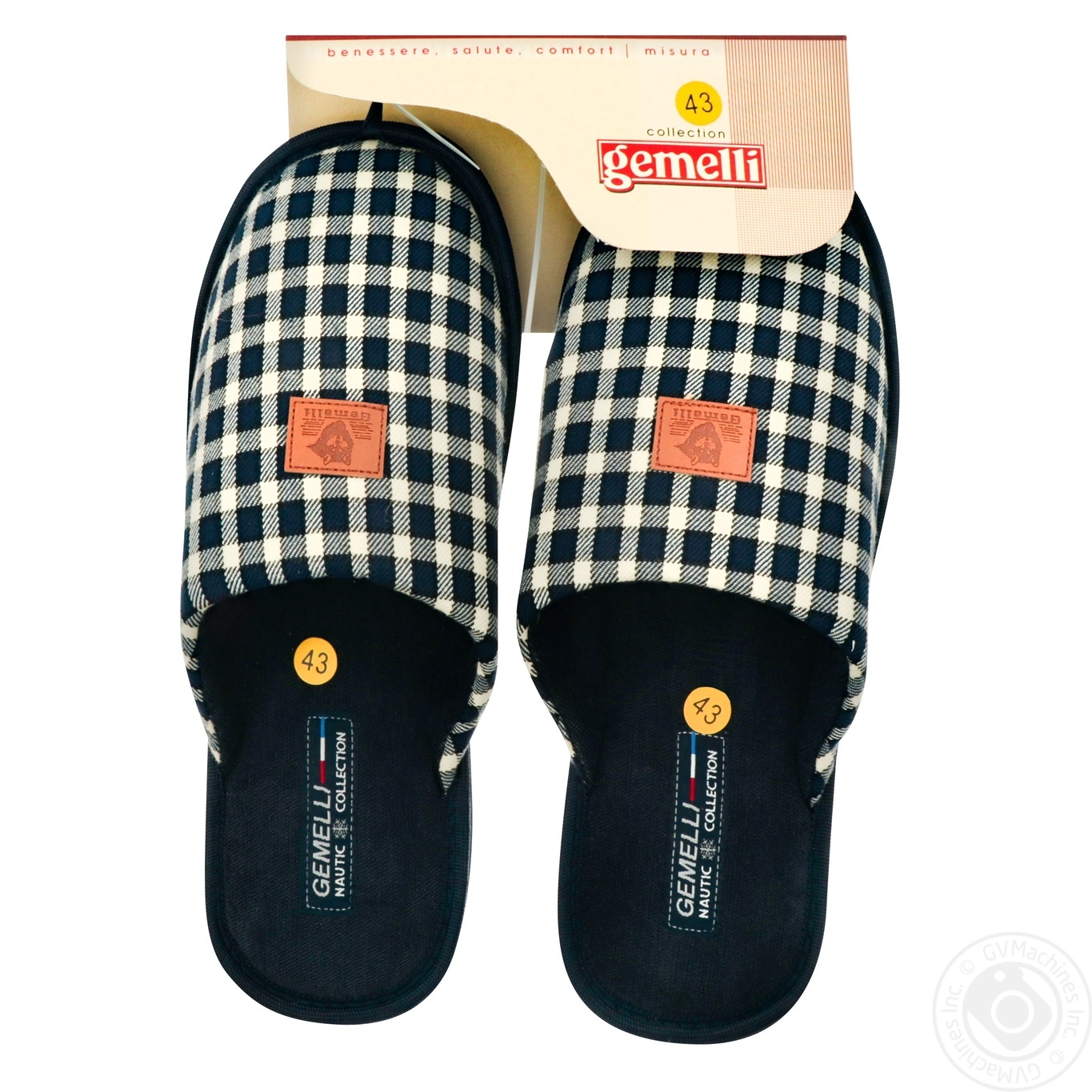 

Обувь домашняя мужская Gemelli Паолино р.41-45