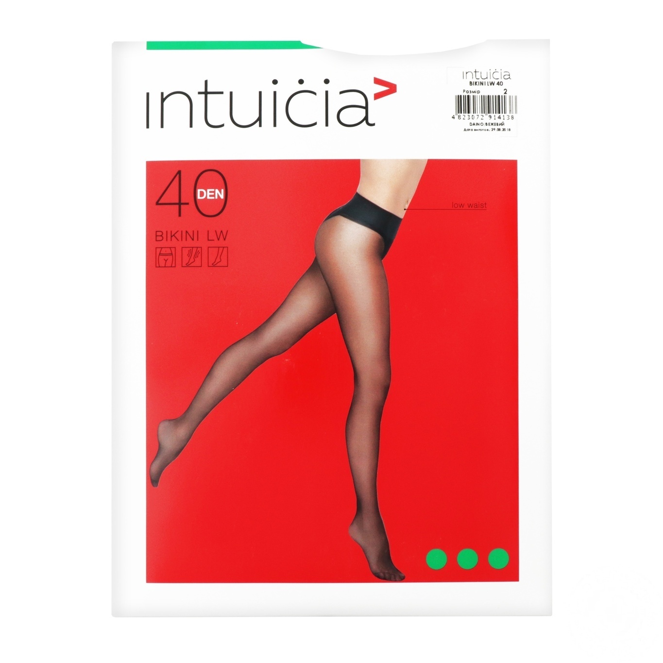 

Колготы Intuicia Bikini LW женские бежевые 40ден 2р