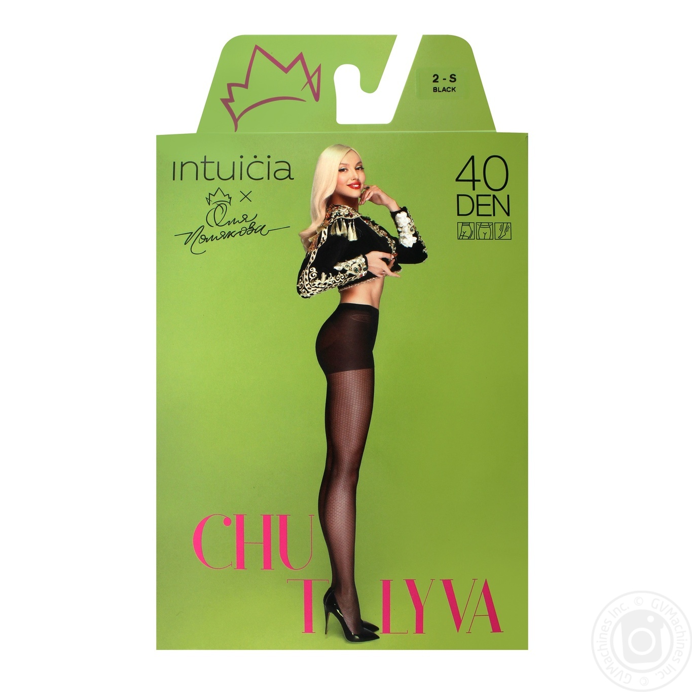 

Колготы Intuicia Chutlyva женские черные 40ден 2р
