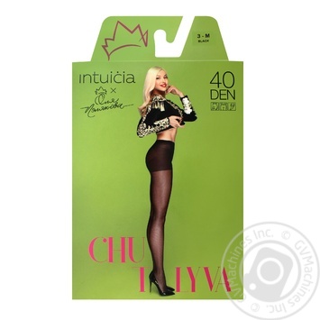 Intuicia Chutlyva Black Women's Tights 40den 3s - buy, prices for - photo 1