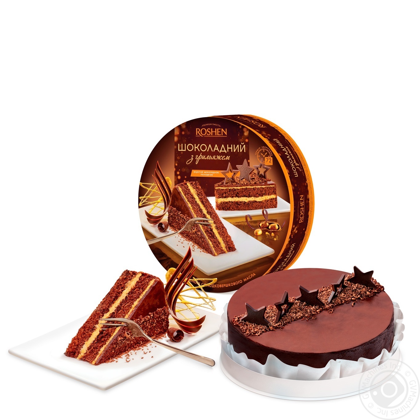 

Торт Roshen Шоколадный с грильяжем 850г