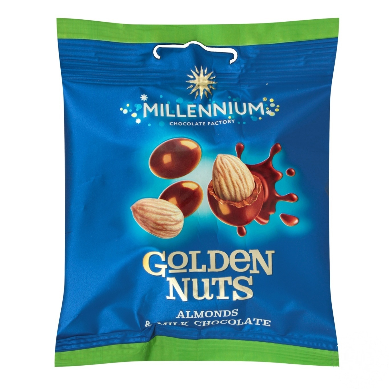 

Драже Millennium Golden Nut миндаль в молочном шоколаде 50г