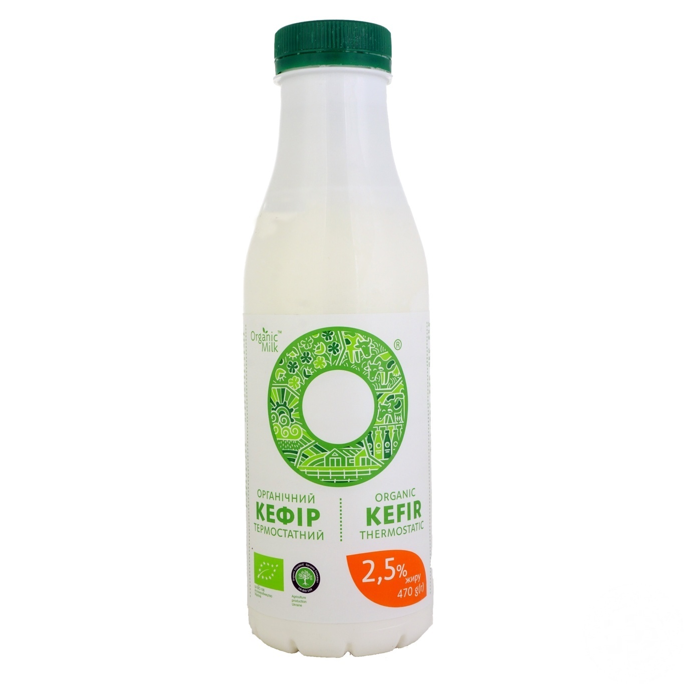 

Кефир Organic Milk термостатный 2,5% 470г