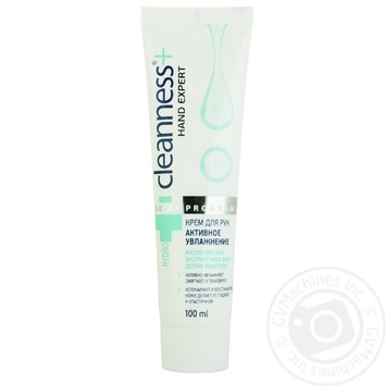 Cleanness + Active Moisturizing Hand Cream 100ml - buy, prices for Auchan - photo 1