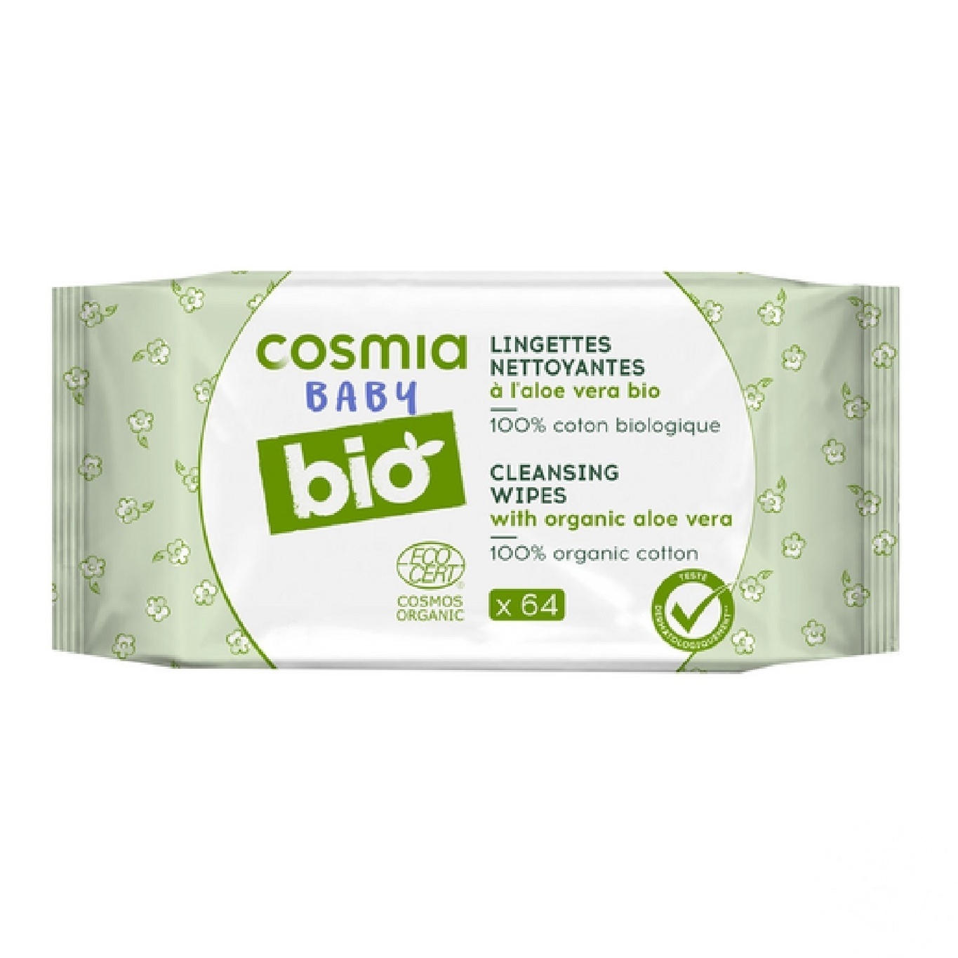 

Салфетки Cosmia Bio влажные детские 64шт