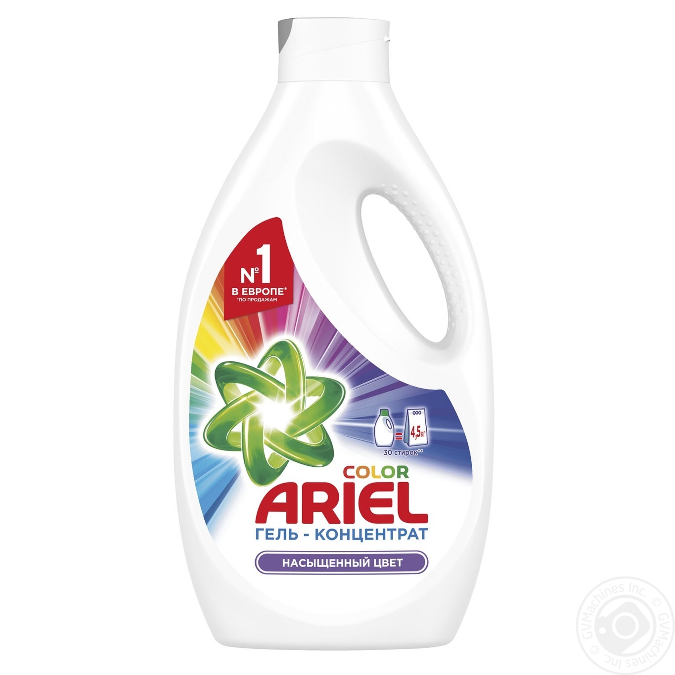 

Жидкий стиральный порошок Ariel Color 1.95л=4,5кг