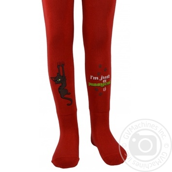 Lehka Khoda Red Children's Tights 112-120s - buy, prices for ULTRAMARKET - photo 1