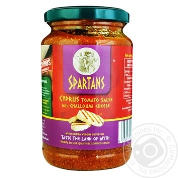 Spartans Tomato Sauce with Challoumi Cheese 340g - buy, prices for - photo 1