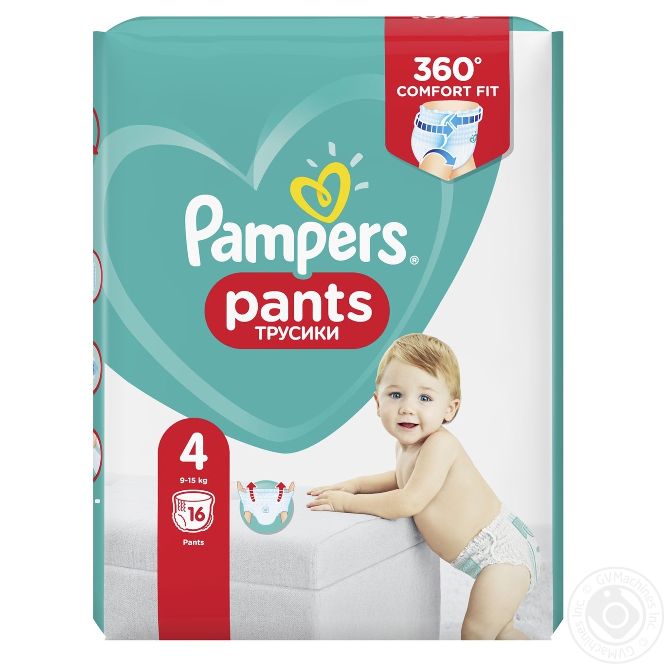pampers pants 360 comfort fit