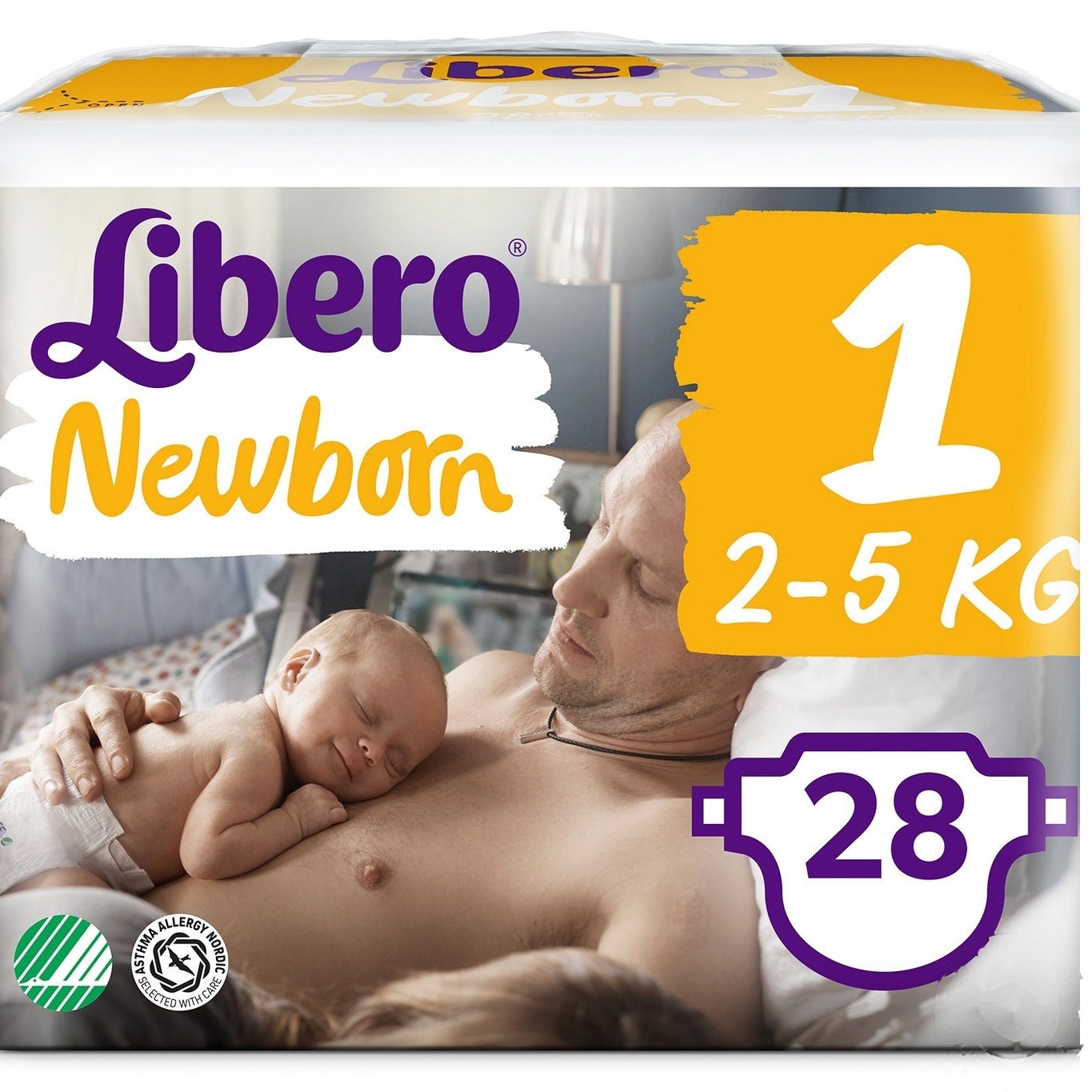 

Подгузники детские Libero Newborn 1 2-5кг 24шт