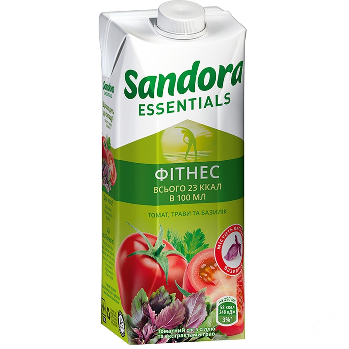 

Сок Sandora Essentials томатный с соллю и екстрактами трав 0,5л