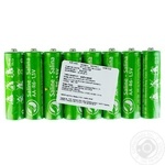 Auchan Saline Batteries LR6 АA 8pcs