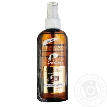 Eveline Waterproof Tanning Oil SPF6 150ml - buy, prices for Auchan - photo 2