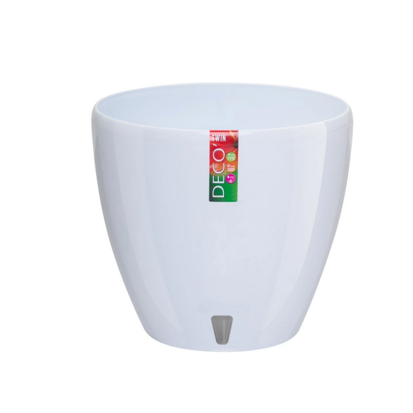 

Вазон Santino Deco Twin 14см