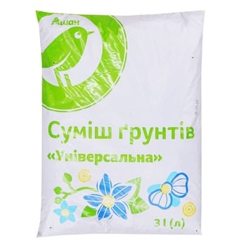 Auchan Universal Soil mixture 3l - buy, prices for Auchan - photo 1