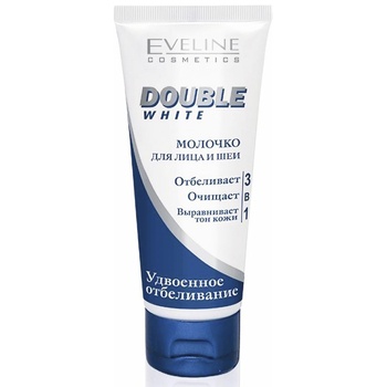 Молочко Eveline Cosmetics Double White для обличчя та шиї 200мл