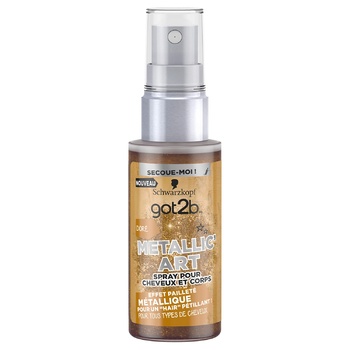 Got2b Metallic Art Hair and Body Spray-shine Gold Shade 50ml - buy, prices for NOVUS - photo 1