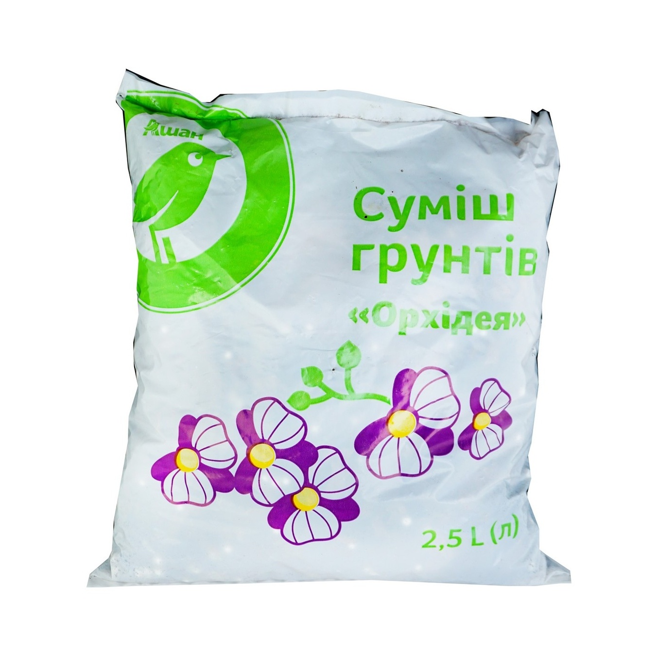 

Смесь грунтов Ашан для орхидей 2,5л