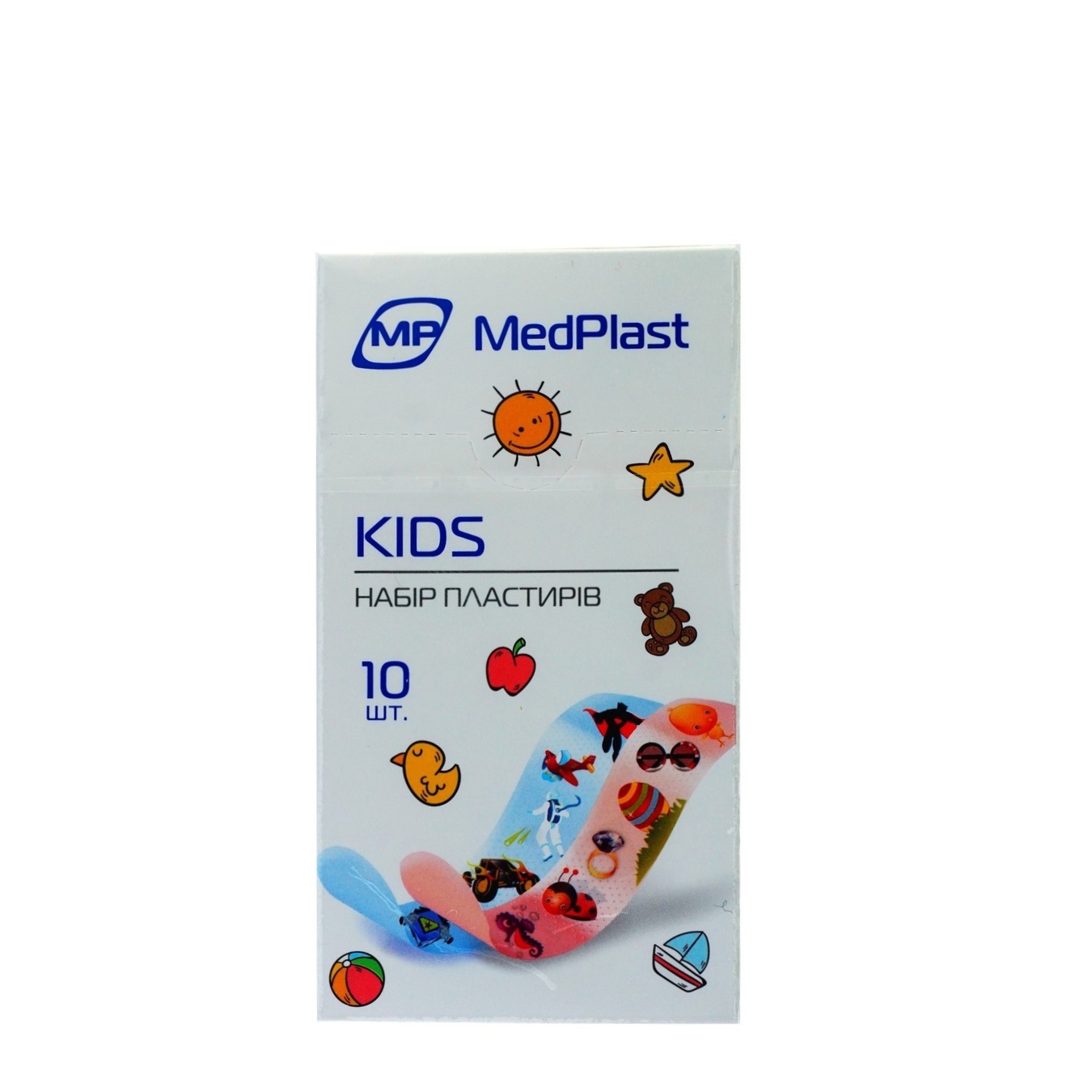 

Набор пластырей MedPlast Kids 10шт