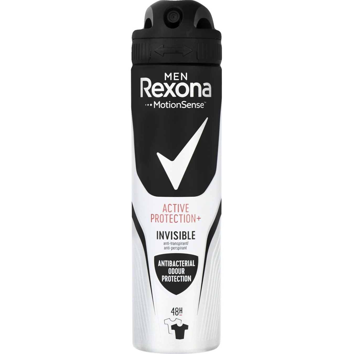 

Антиперспирант Rexona MEN Антибактериальный и Невидимый на черном и белом аэрозольный 150мл
