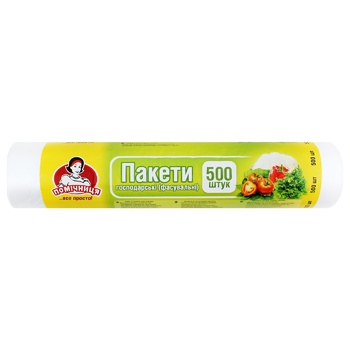 Пакеты Помощница для фасовки 30х40см 500шт - купить, цены на Auchan - фото 3